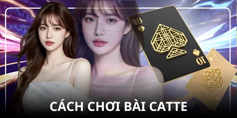 Mô tả cơ bản về cách chơi bài Catte